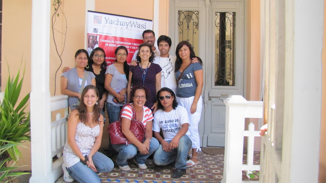 Wallpaintings Conservation Workshop. Lima, Peru