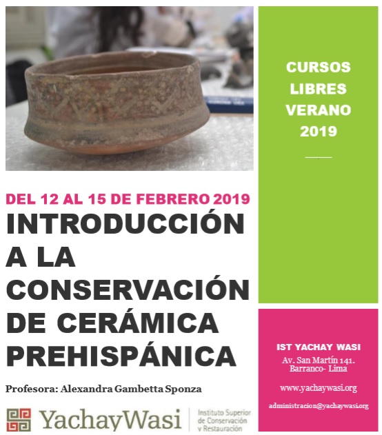 Introducción a la conservación de cerámica prehispánica